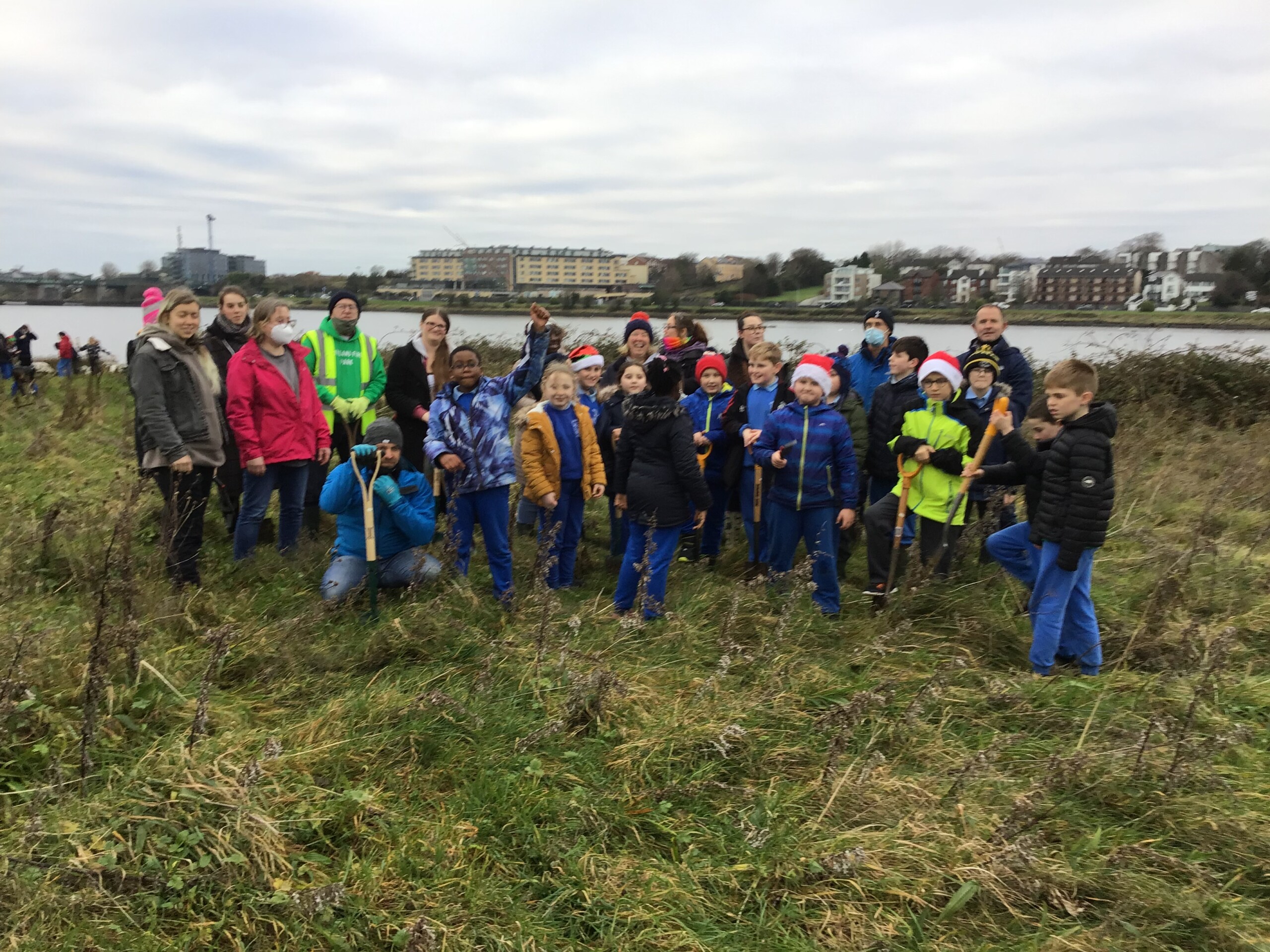 Scoil Chaitríona Senior plants with the Galway National Park City ...